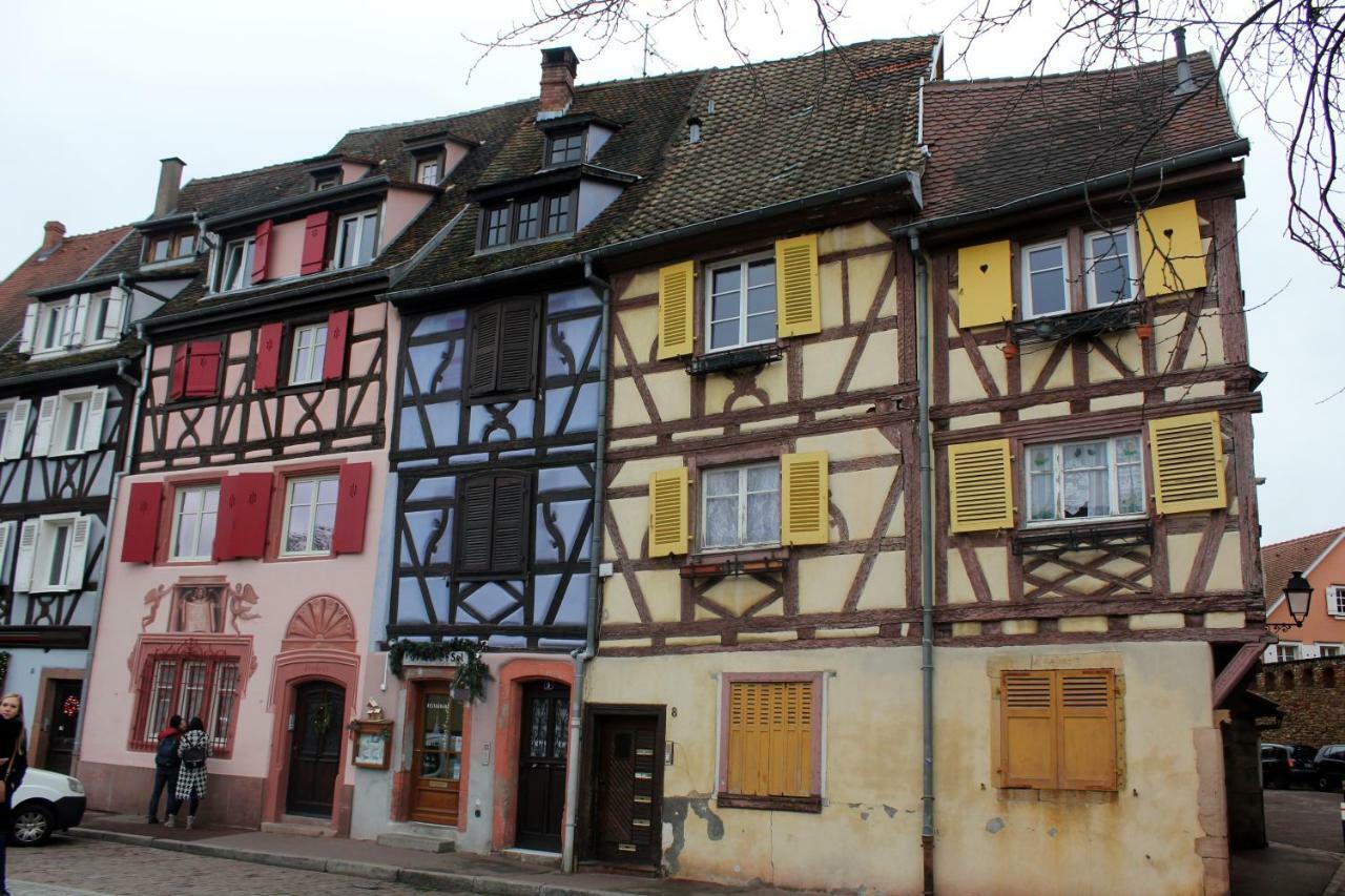 Gite Des 5 Cigognes Rouge Mittelwihr Ngoại thất bức ảnh